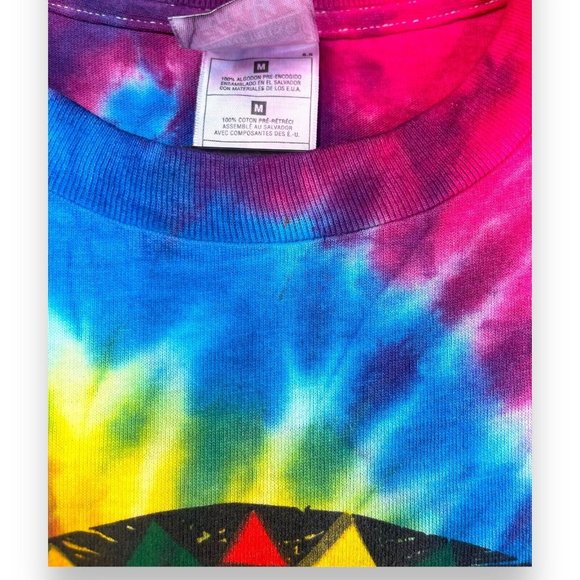 Tie Dye Fruit Of The Loom T-Shirt Men's Size Medium New York City Custom Tie Dye - Picture 3 of 7